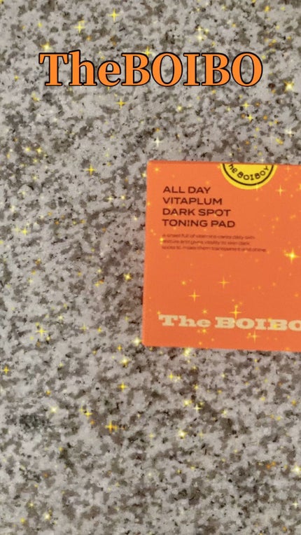 オールデイビタプラムスポットトーニングパッド/TheBOIBOY/トナーパッドの動画クチコミ1つ目