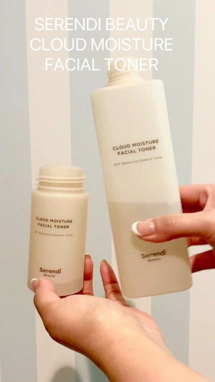 CLOUD MOISTURE FACIAL TONER/SERENDI BEAUTY/化粧水を使ったクチコミ(1枚目)