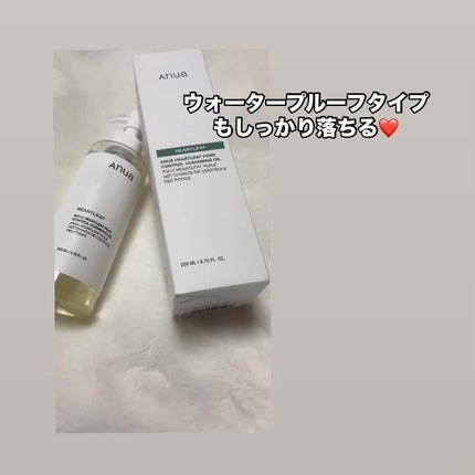 ドクダミ ポアコントロールクレンジングオイル/Anua/オイルクレンジングを使ったクチコミ(6枚目)