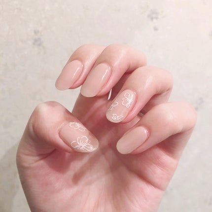 セミキュアジェルネイル(ハンド)/ohora/ネイルシールの人気ショート動画