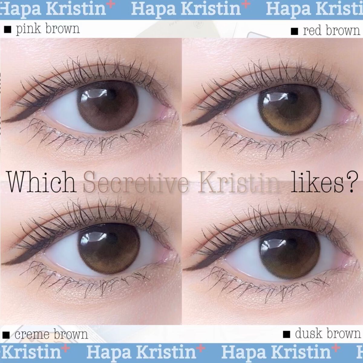 Secretive Kristen 1day/Hapa kristin/ワンデー（１DAY）カラコンの人気ショート動画