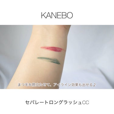 セパレートロングラッシュCC/KANEBO/マスカラを使ったクチコミ（1枚目）