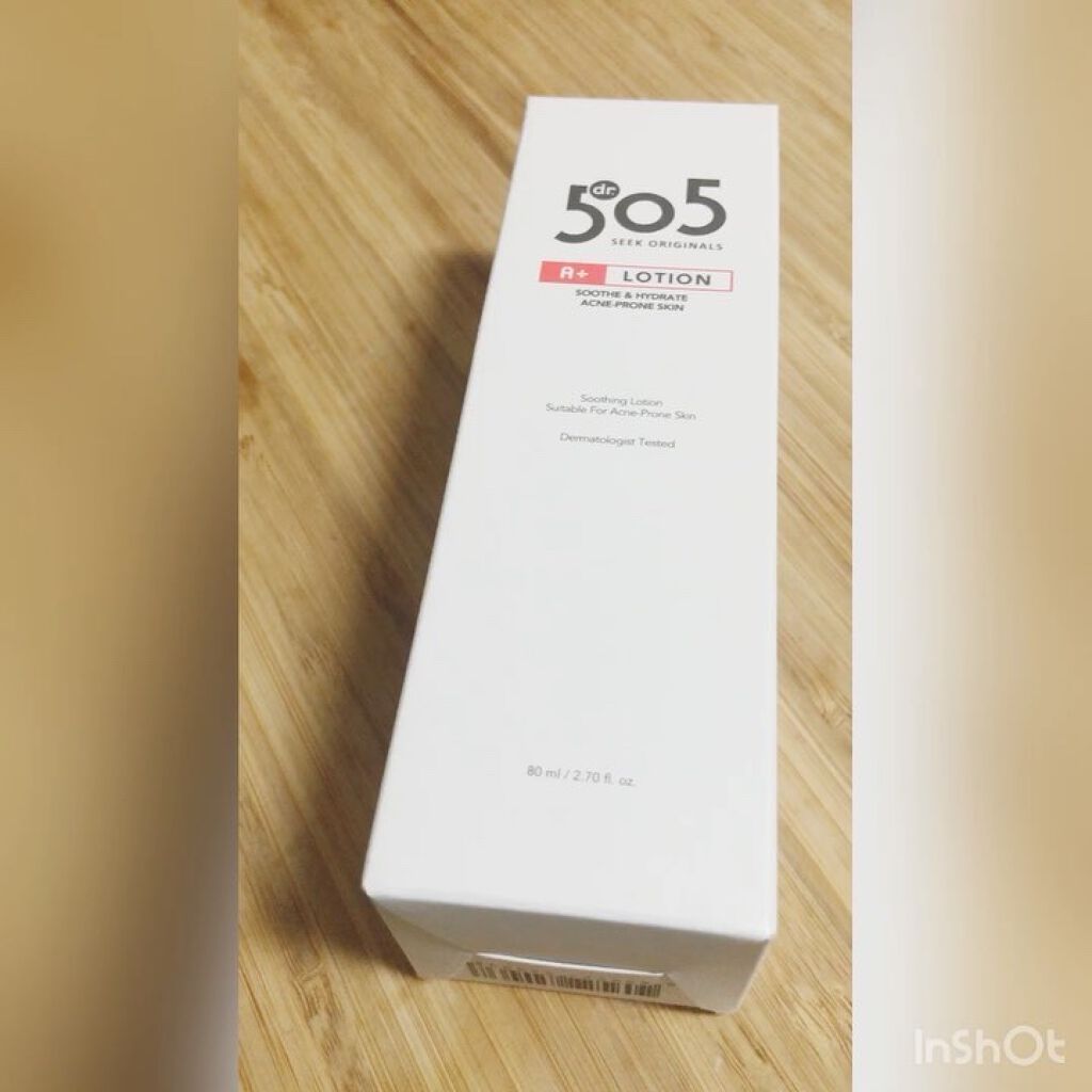 皮膚救助隊A＋乳液/Dr.505/乳液の動画クチコミ1つ目