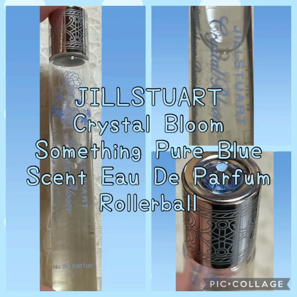 クリスタルブルーム サムシングピュアブルー オードパルファン ローラーボール/JILL STUART/香水(レディース)を使ったクチコミ（1枚目）