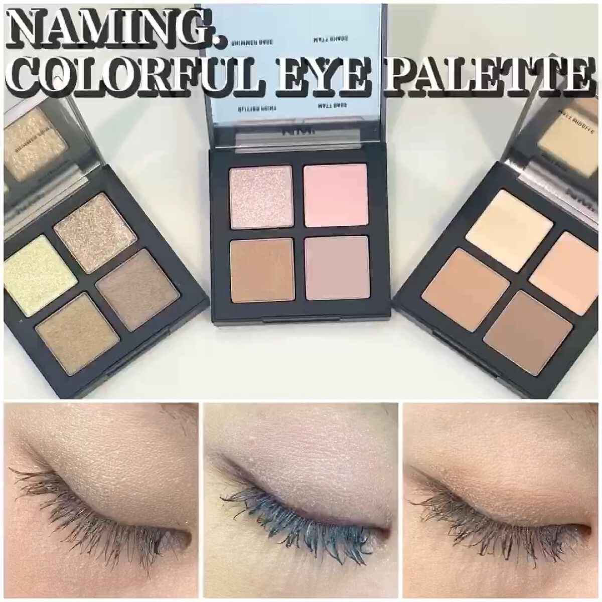 COLORFUL EYE PALETTE/NAMING./アイシャドウパレットを使ったクチコミ（1枚目）