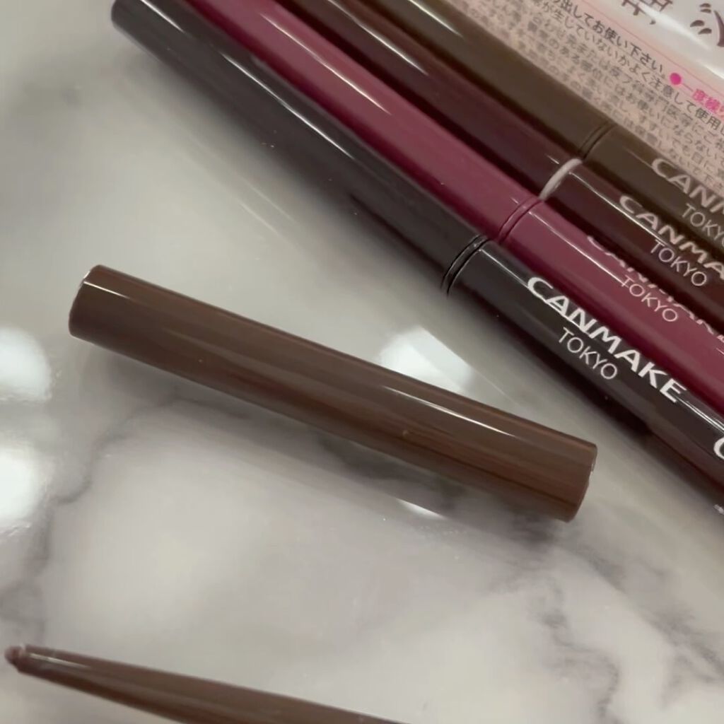 クリーミータッチライナー/キャンメイク/ジェルアイライナーを使ったクチコミ（3枚目）