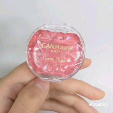 クリームチーク/キャンメイク/ジェル・クリームチークの人気ショート動画