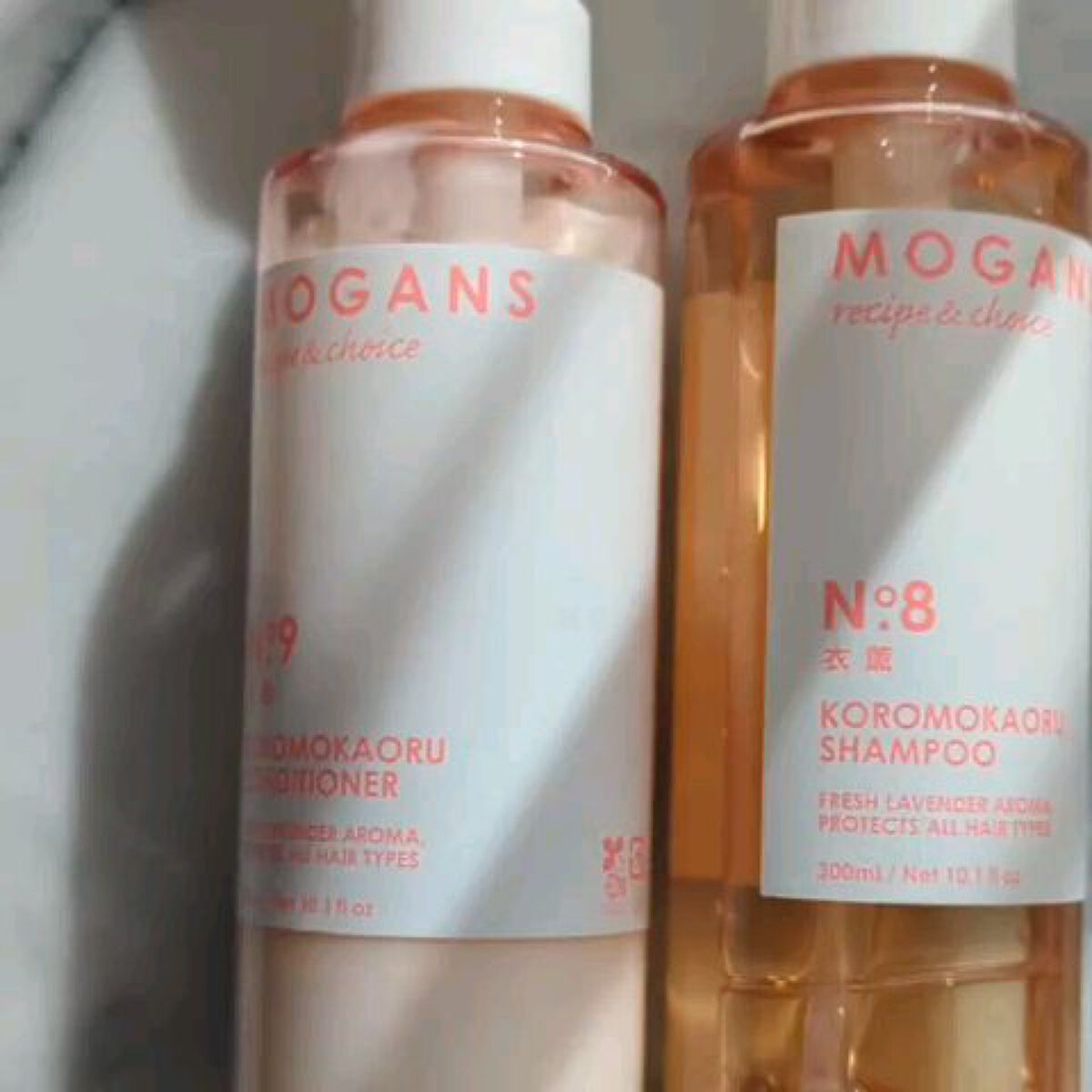 ノンシリコン アミノ酸 シャンプー/コンディショナー 衣薫（ころもかおる）/MOGANS/市販シャンプーを使ったクチコミ（2枚目）