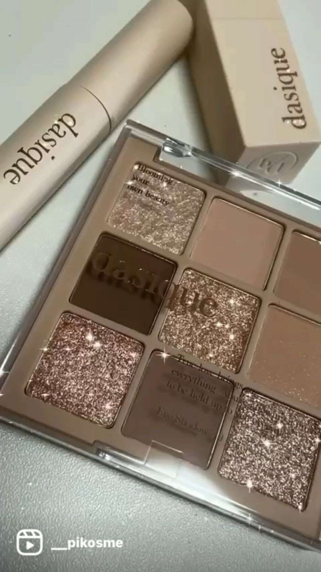 オータムブリーズリミテッドセット/dasique/メイクアップキットの動画クチコミ1つ目