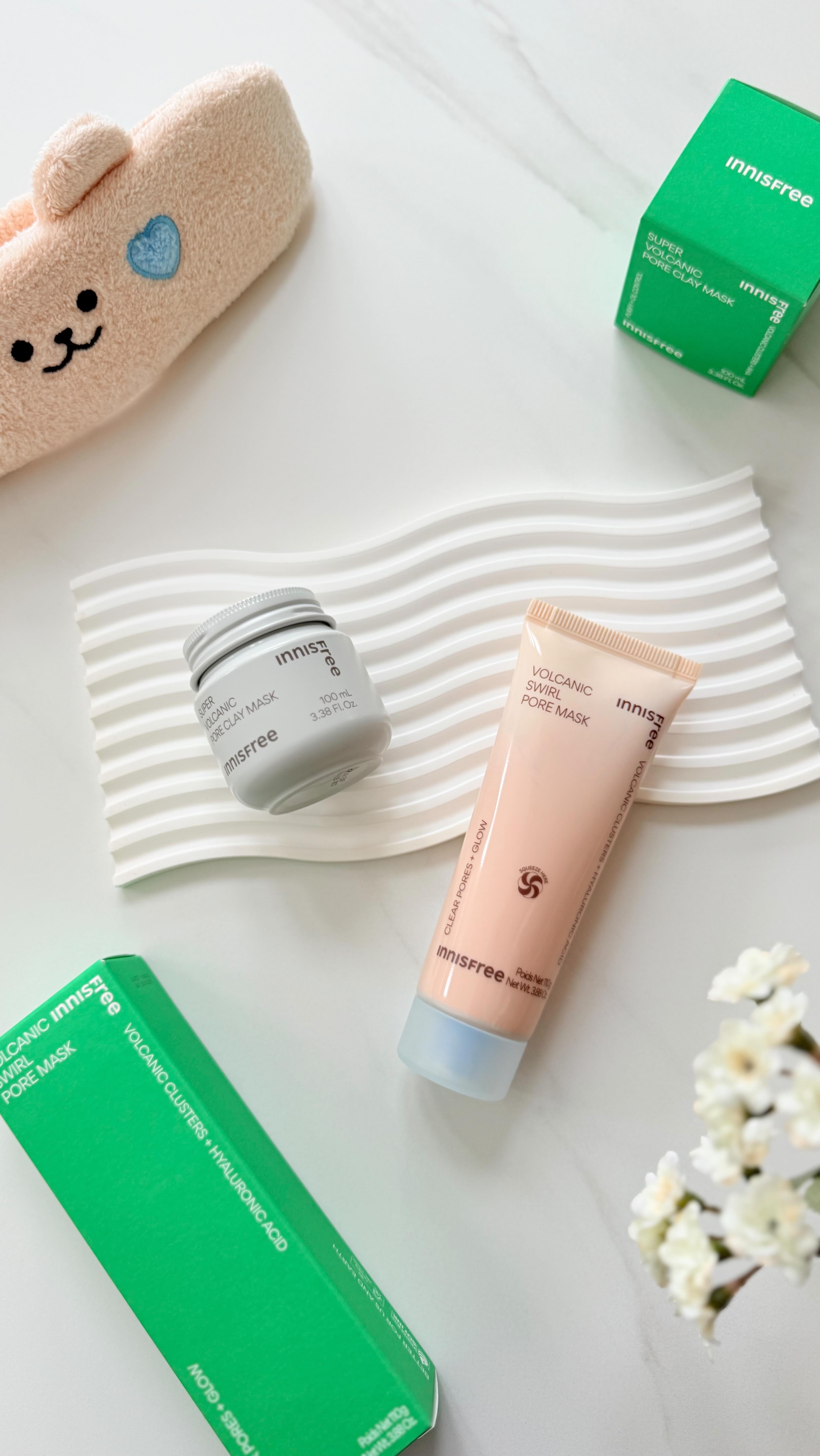 ヴォルカニック　ポア　クリームクレイマスク/innisfree/洗い流すパック・マスクの人気ショート動画