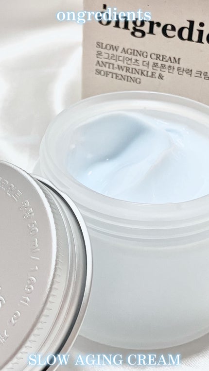 Slow Aging Cream /Ongredients/フェイスクリームの人気ショート動画