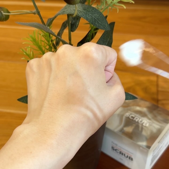 BnD マシュマロ コラーゲン AHA スクラブ /BnD/ボディスクラブを使ったクチコミ（3枚目）