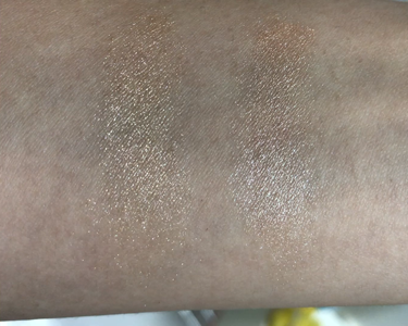 ミニチョコレート ハイライター/MAKEUP REVOLUTION/パウダーハイライトを使ったクチコミ（1枚目）