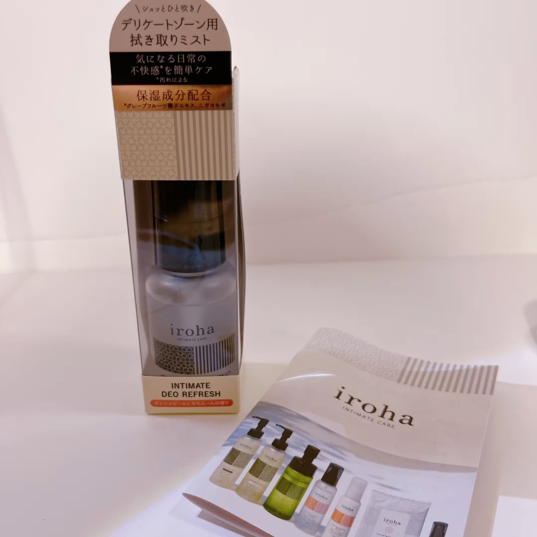 イロハ インティメート デオ リフレッシュ/iroha INTIMATE CARE/デリケートゾーンケアの動画クチコミ5つ目