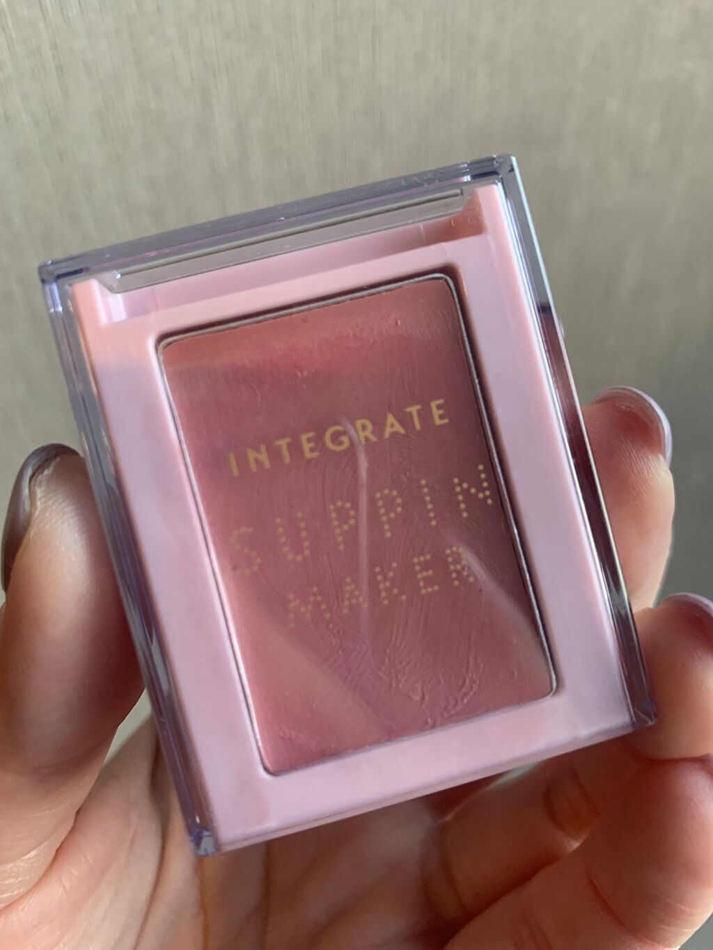 すっぴんメイカー チーク＆リップ/インテグレート/ジェル・クリームチークを使ったクチコミ（1枚目）