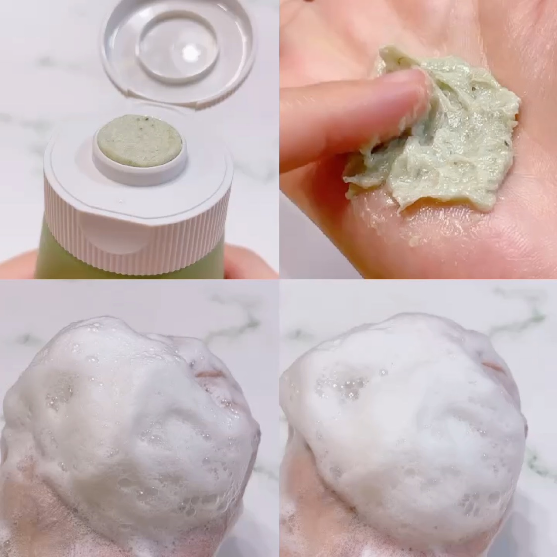 プレミアムもちソープ「グリーンアルティザン」/アレンシア/その他洗顔料を使ったクチコミ（3枚目）