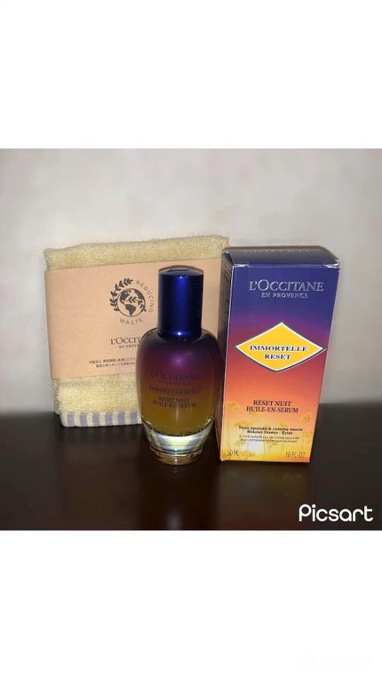 イモーテル オーバーナイトリセットセラム/L'OCCITANE/美容液の人気ショート動画