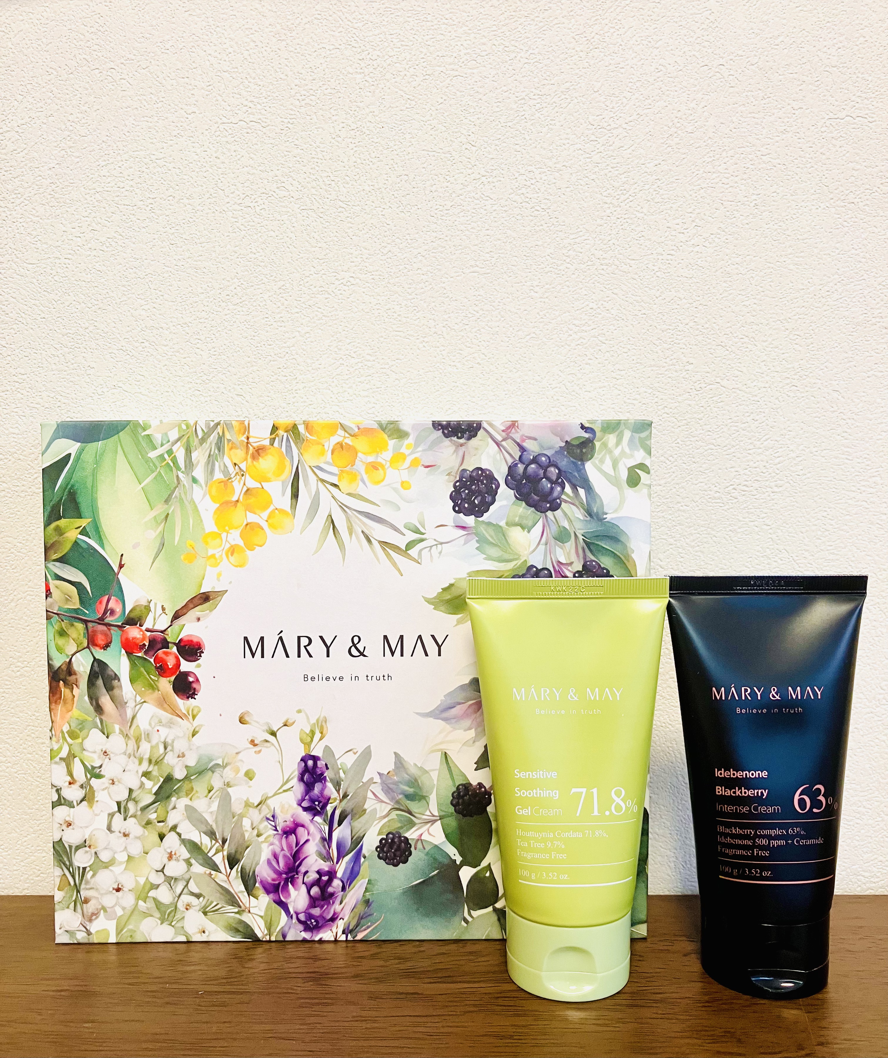 イデベノン＋ブラックベリー インテンスクリーム/MARY&MAY/フェイスクリームの動画クチコミ5つ目