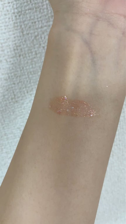 シュガー トゥインクル リキッド シャドウ/PERIPERA/リキッドアイシャドウを使ったクチコミ(2枚目)
