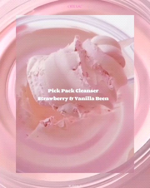 ピックパッククレンザー イチゴ&バニラビーン/OFBASE/洗い流すパック・マスクを使ったクチコミ（3枚目）