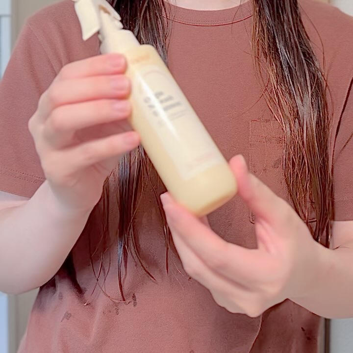 オリジン ノーウォッシュトリートメント/Daleaf/アウトバストリートメントの動画クチコミ4つ目