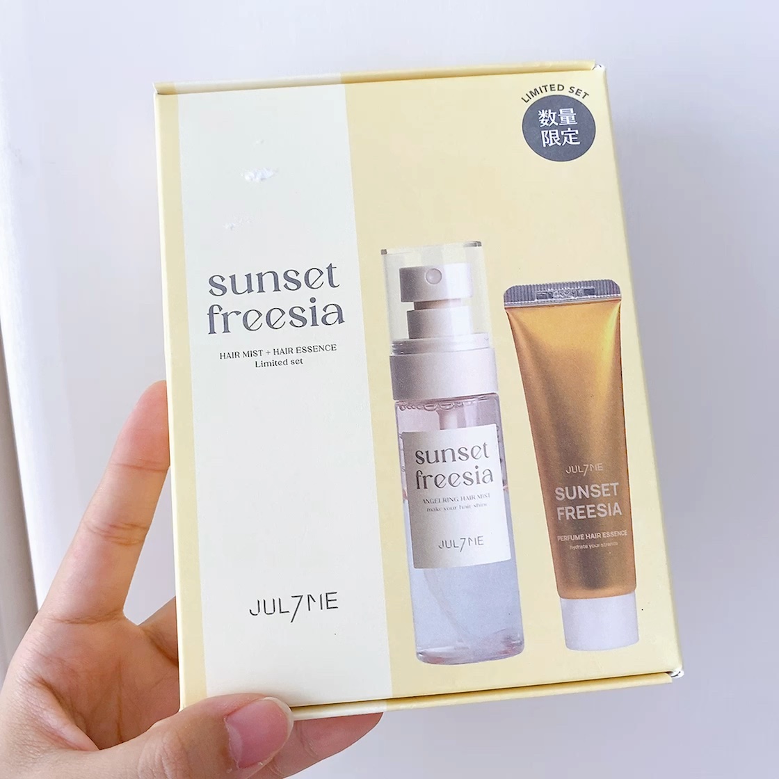 エンジェリングヘアミスト サンセットフリージア/JUL7ME/ヘアミストを使ったクチコミ（1枚目）