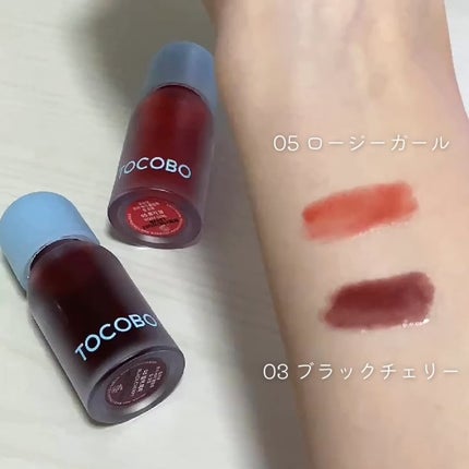 ジューシーベリープランピングリップオイル/TOCOBO/リップグロスを使ったクチコミ(2枚目)