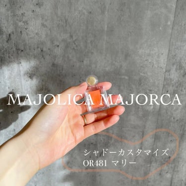 シャドーカスタマイズ/MAJOLICA MAJORCA/パウダーアイシャドウを使ったクチコミ（1枚目）