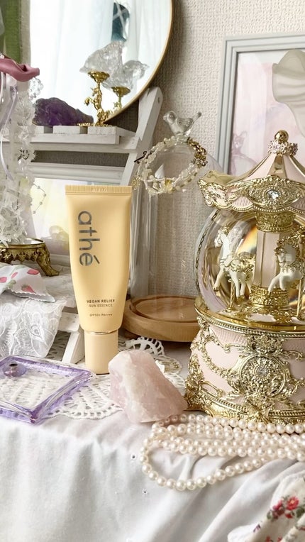 ヴィーガン リリーフ サン エッセンス /athé/日焼け止めクリームの人気ショート動画