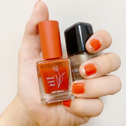 ムードレイヤーネイル/VAVI MELLO/マニキュアの人気ショート動画