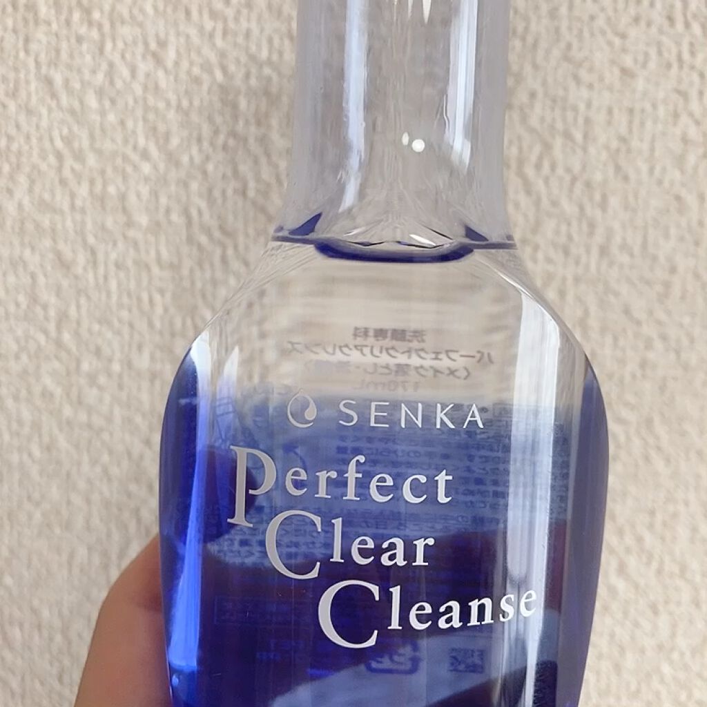 洗顔専科　パーフェクトクリアクレンズ 170ml/SENKA（専科）/クレンジングジェルを使ったクチコミ（2枚目）