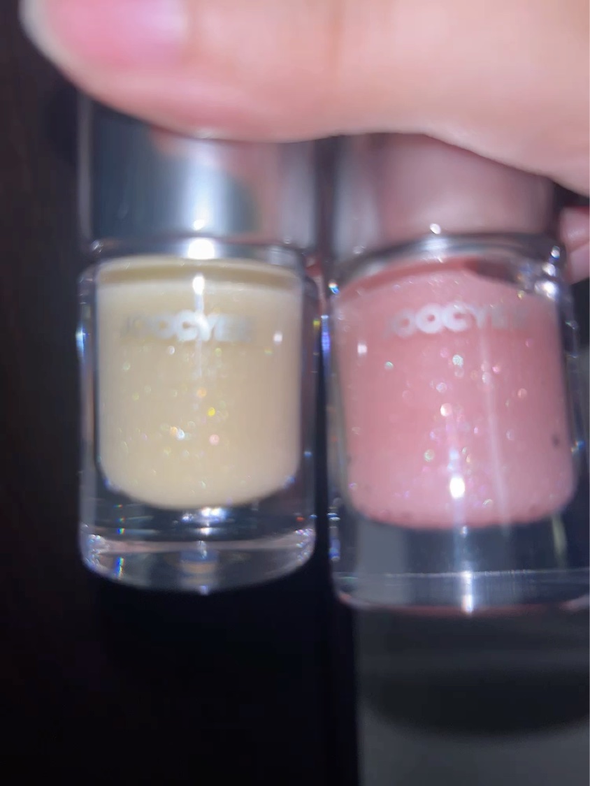 ジュエリードロップグロス G03 クリスタルピーチ（パール入り）/Joocyee/リップグロスを使ったクチコミ（3枚目）