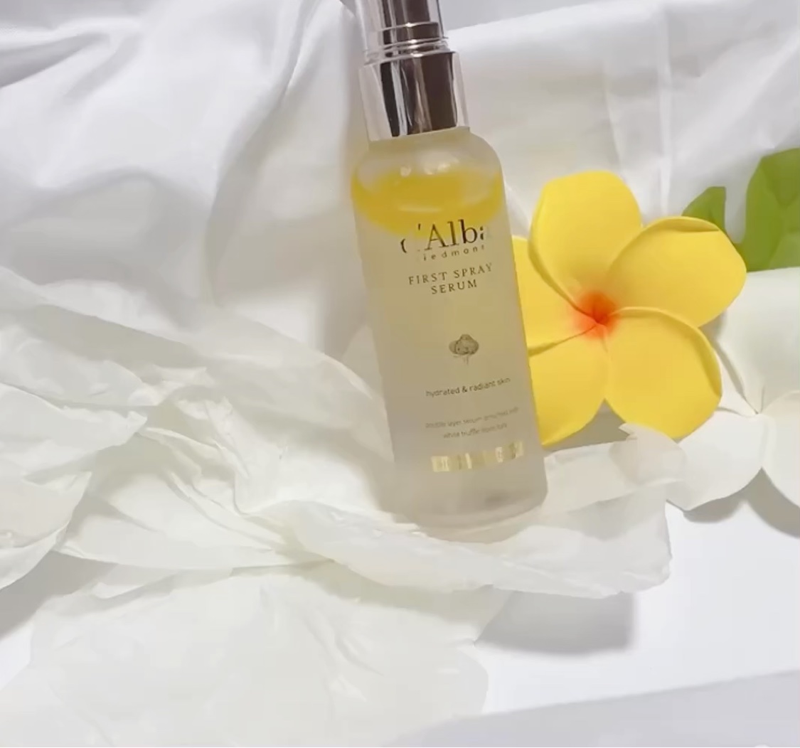 ダルバ ホワイトトリュフファーストスプレーセラム/ダルバ/ミスト状化粧水を使ったクチコミ（2枚目）