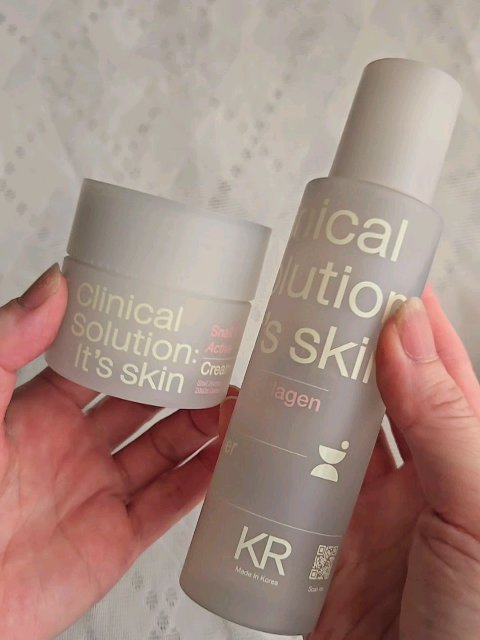 スネイルコラーゲンアクティブクリーム/It's skin/フェイスクリームを使ったクチコミ（1枚目）