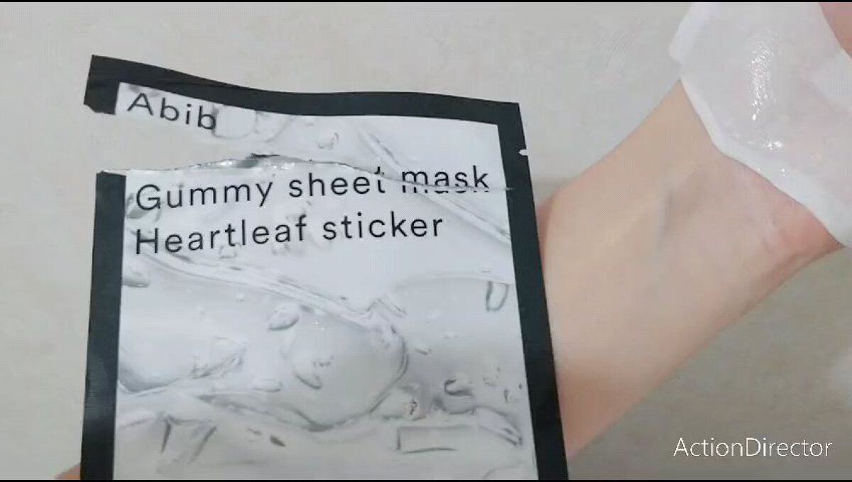 ガムシートマスクドクダミステッカー/Abib /シートマスク・パックの人気ショート動画