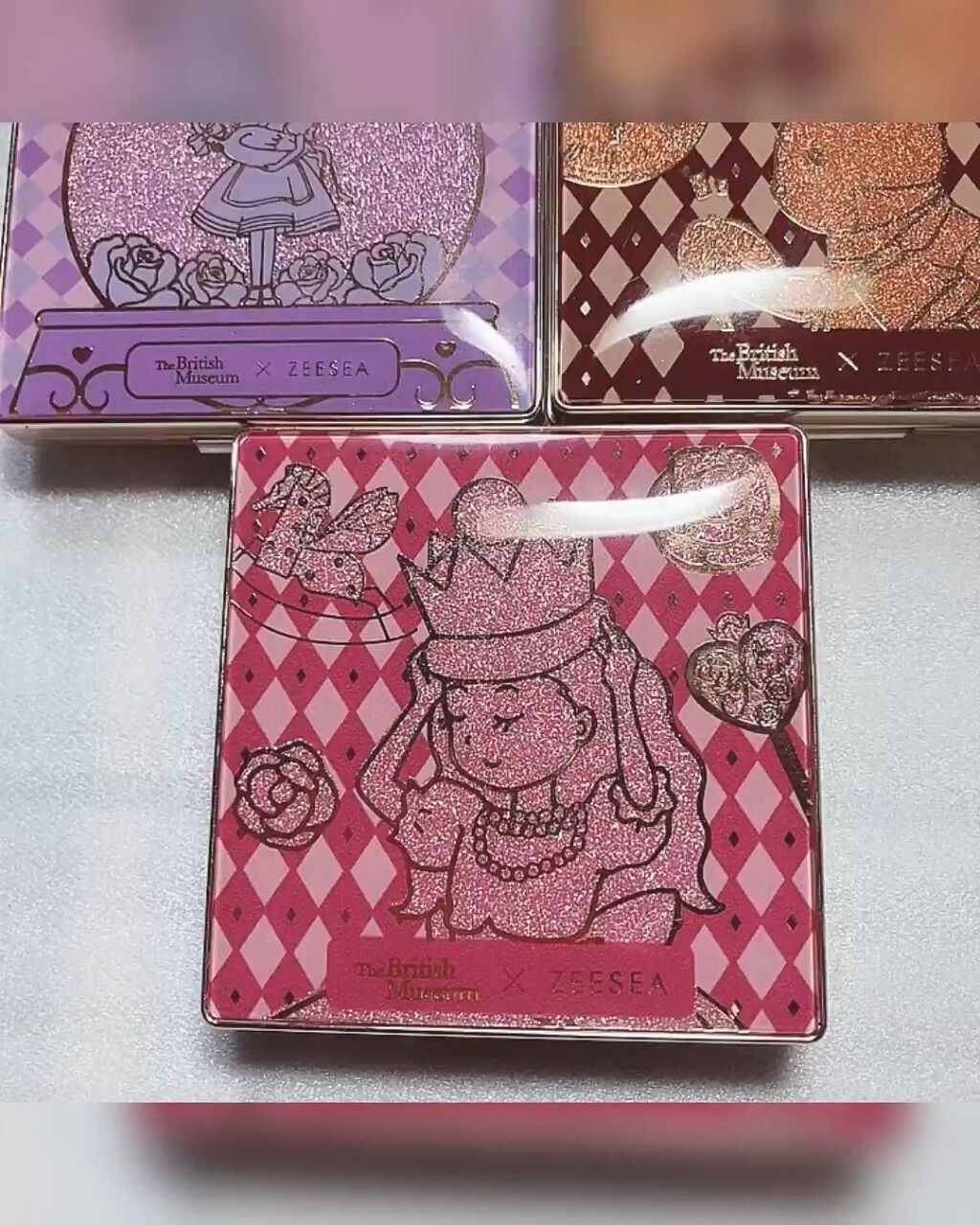 ドリームランドアイシャドウ ( 4シェード )/ZEESEA/アイシャドウパレットを使ったクチコミ（1枚目）