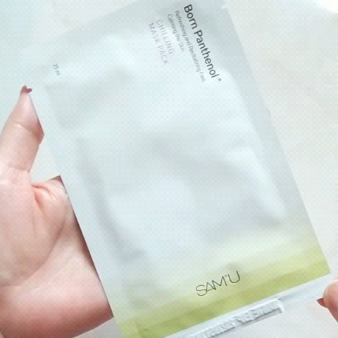 ボーンパンテノールチリングマスクパック/SAM'U/シートマスク・パックの動画クチコミ1つ目