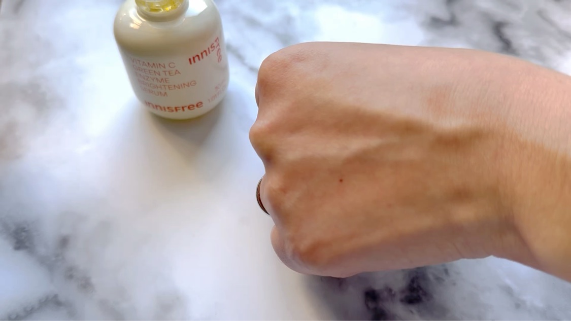 ビタC　グリーンティーエンザイム　ブライト　セラム/innisfree/美容液を使ったクチコミ（3枚目）
