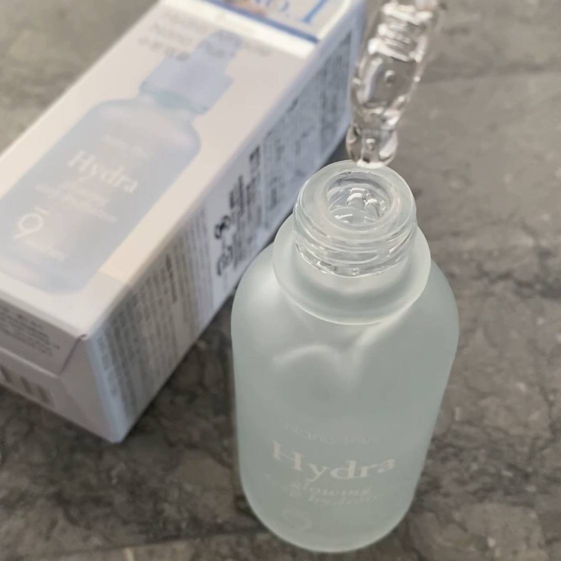 ハイドラアンプル3ナノプラス/9Wishes/美容液の動画クチコミ3つ目