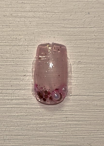 グリッター6個セット/DAISO/ネイルチップ・パーツの人気ショート動画