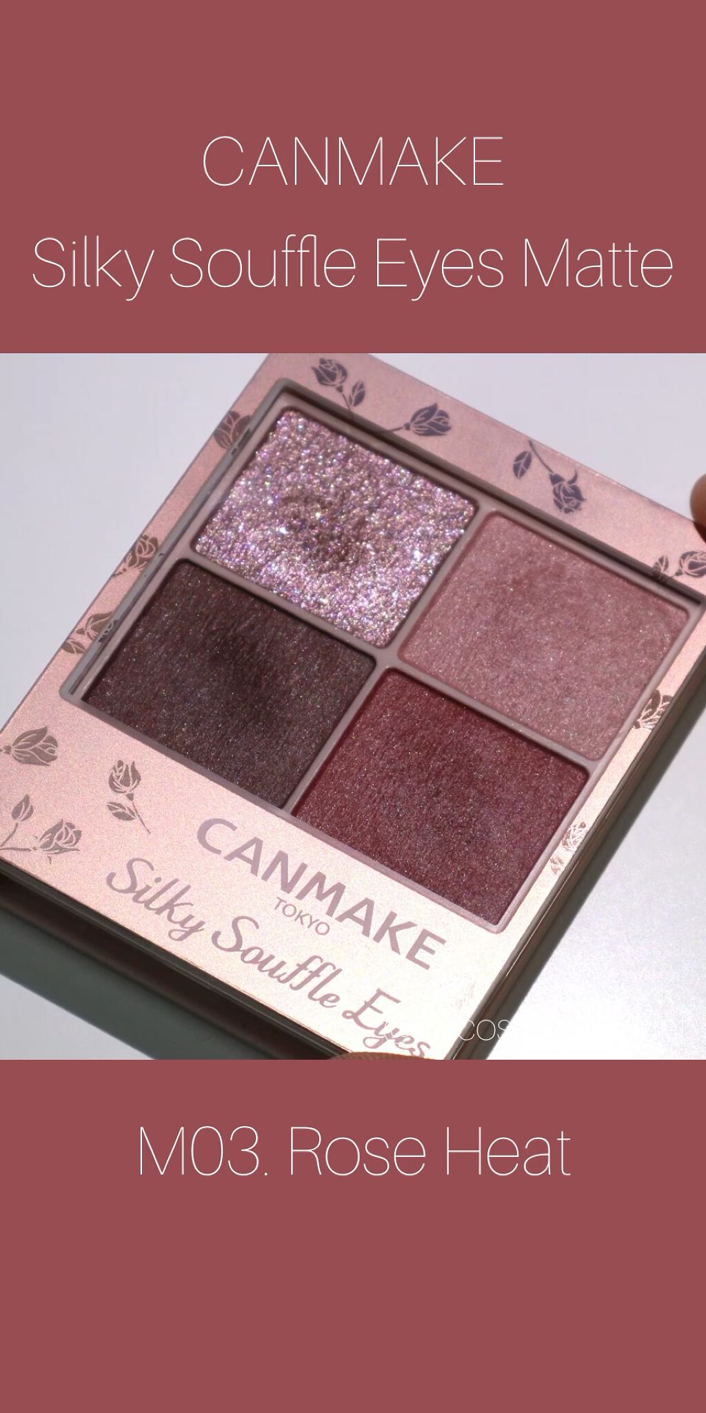 シルキースフレアイズ（マットタイプ）/キャンメイク/アイシャドウパレットを使ったクチコミ（1枚目）