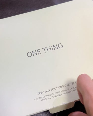 ツボクサ化粧水/ONE THING/化粧水を使ったクチコミ（2枚目）