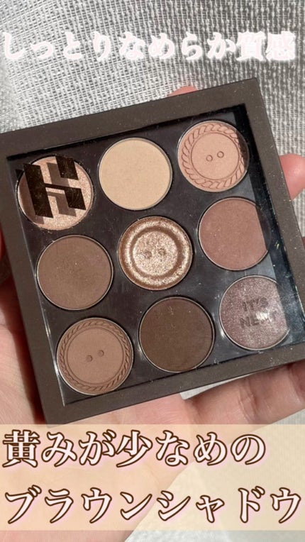 マイフェイブムードアイパレット 9カラー/HOLIKA HOLIKA/アイシャドウパレットの人気ショート動画