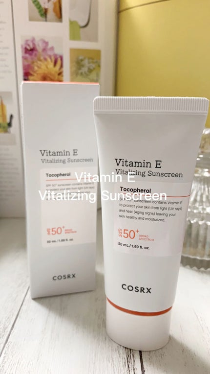 ビタミンEバイタライジングUVクリーム SFP50+/COSRX/日焼け止めクリームの人気ショート動画