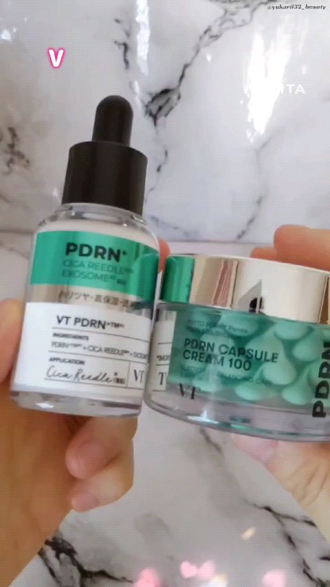PDRN カプセルクリーム 100/VT/フェイスクリームを使ったクチコミ（1枚目）