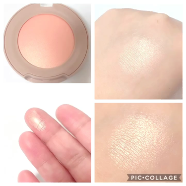 トゥルーディメンショングロウチーク/hince/パウダーチークを使ったクチコミ（2枚目）