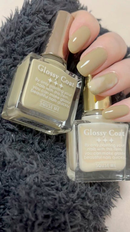 グロッシーコート/スキューズミー/オールインワンネイルの人気ショート動画