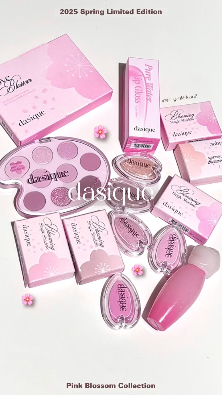 dasique新作桜コスメ🌸💖

デイジークから2025年2月17日に「ピンクブロッサムコレクション」が春限定で新発売。#Gifted (投稿義務なし)
────────────

◾︎ Shadow Palette / 31 Love