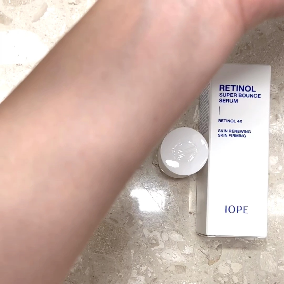 レチノール スーパーバウンス セラム/IOPE/美容液を使ったクチコミ（2枚目）