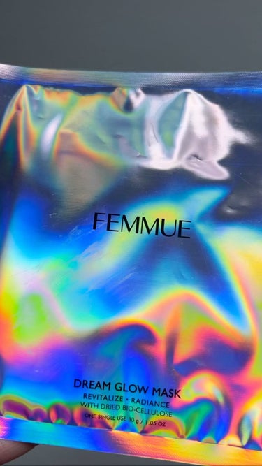 ドリームグロウマスク RR（透明感・キメ）/FEMMUE/シートマスク・パックの人気ショート動画